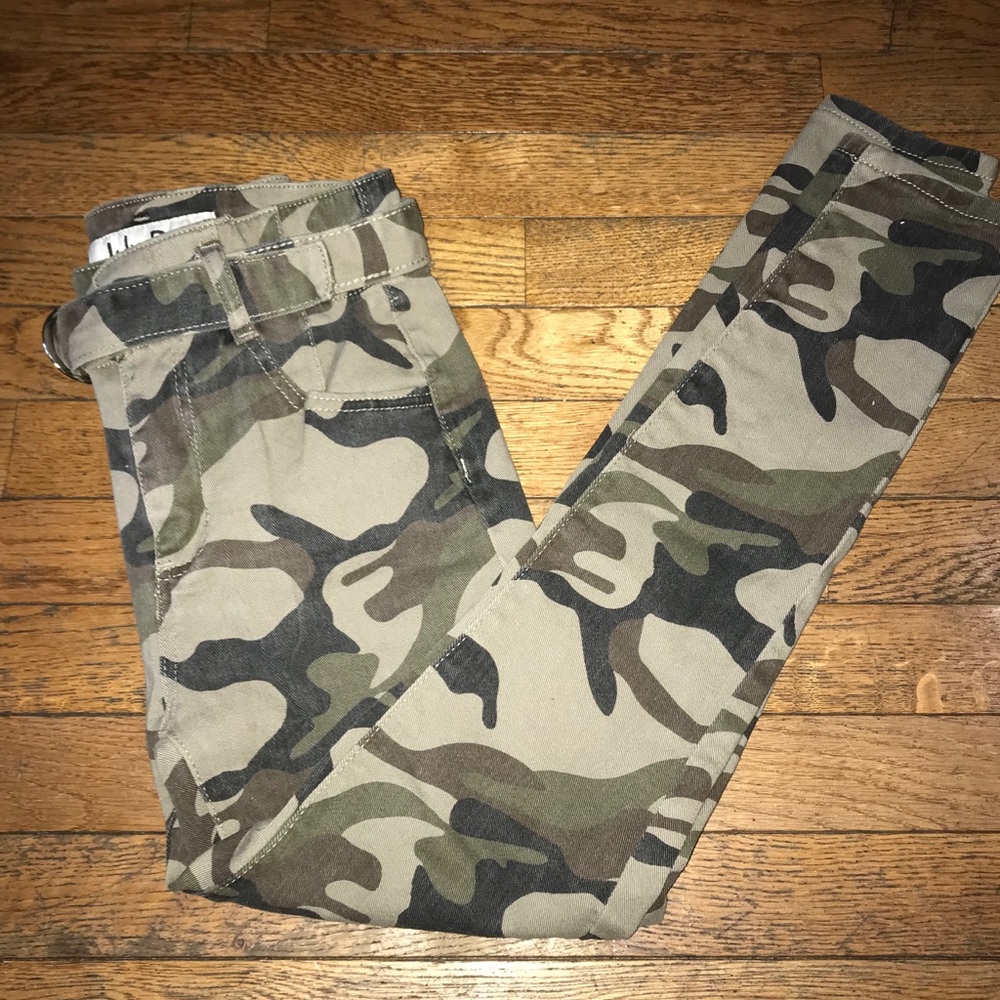 Indigo Rein Camo skinny jeans